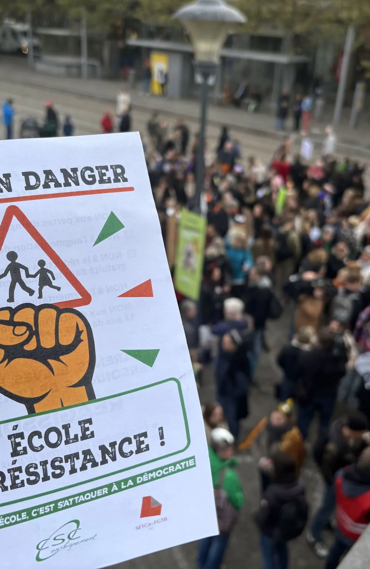 Enseignement : la CSC, la CGSP et le SETCa boycotteront la mise au vert ...