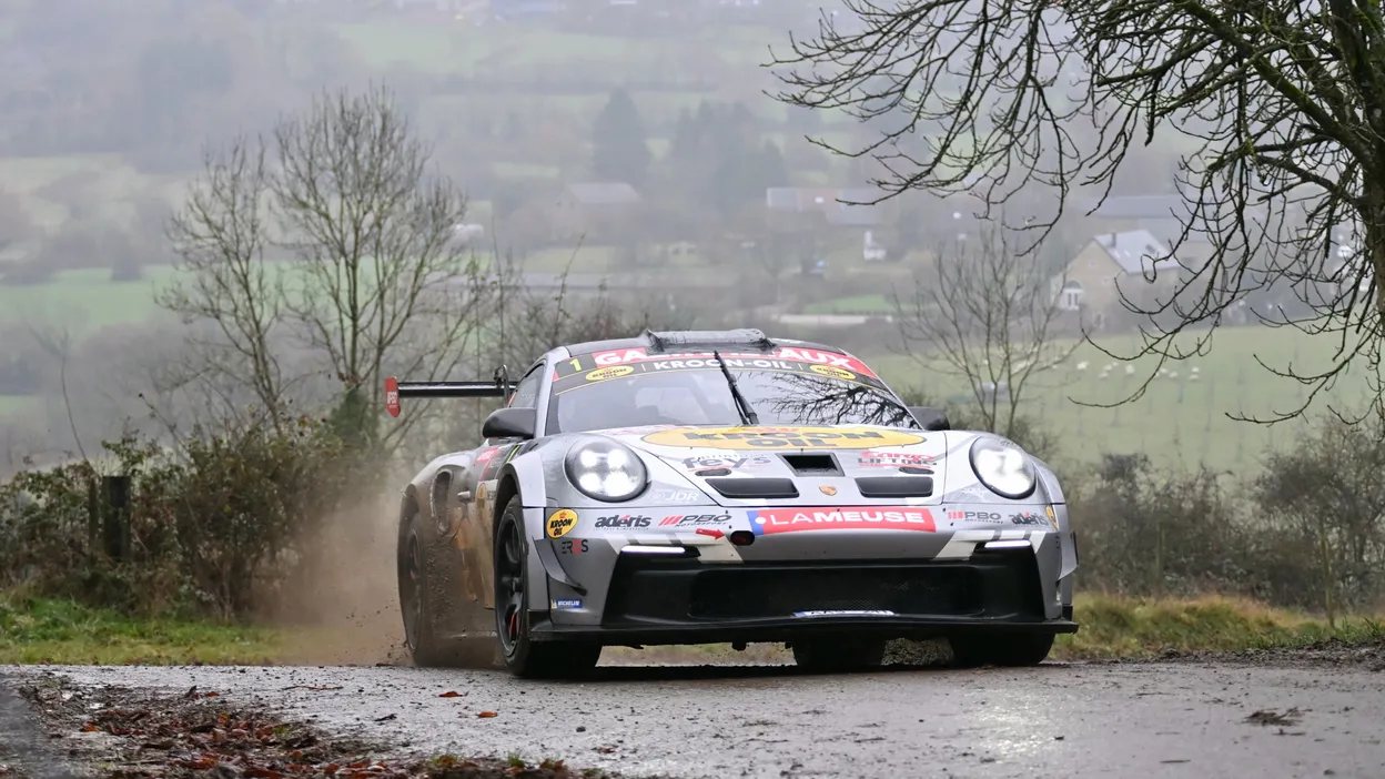 BRC, Spa Rally : Cédric Cherain offre un triplé à la Porsche 992 Rally ...
