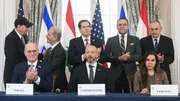 Israel and Lebanon sign a historic agreement for lasting peace