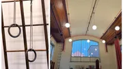 Le gymnase restauré de Vilvoorde est photographié lors de la réouverture du bâtiment à l’occasion de la Journée du patrimoine, le dimanche 13 septembre 2026 à Vilvorde.