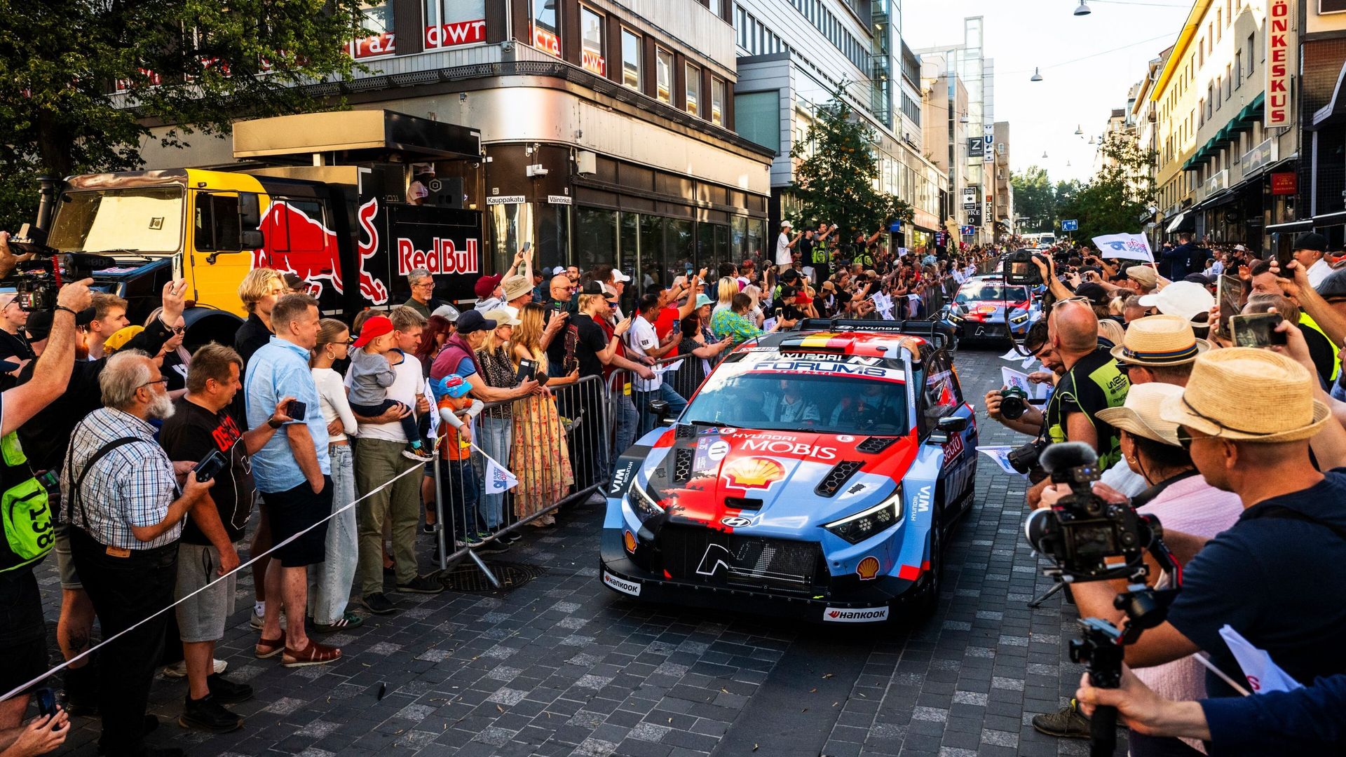 WRC Finlande : Neuville septième du shakedown, Katsuta le plus rapide
