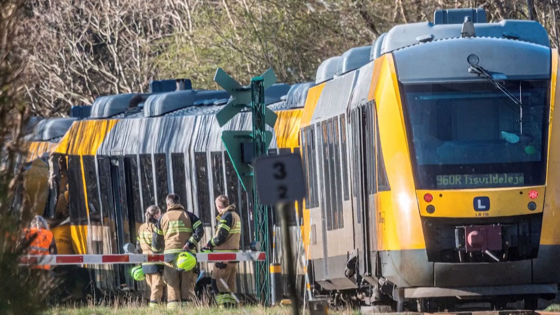Danemark : collision entre deux trains, plusieurs blessés