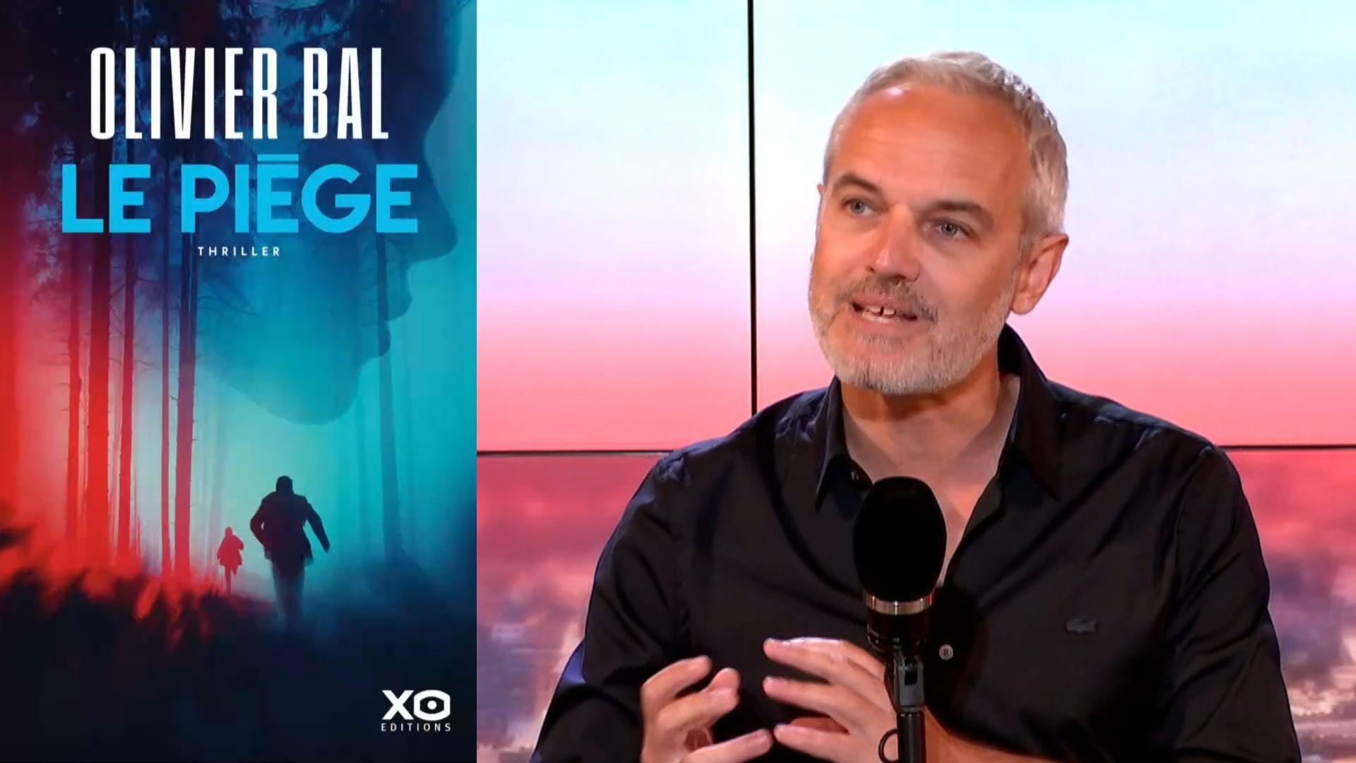Olivier Bal livre "une réflexion sur notre rapport à la haine et à la violence" dans "Le piège", son dernier roman