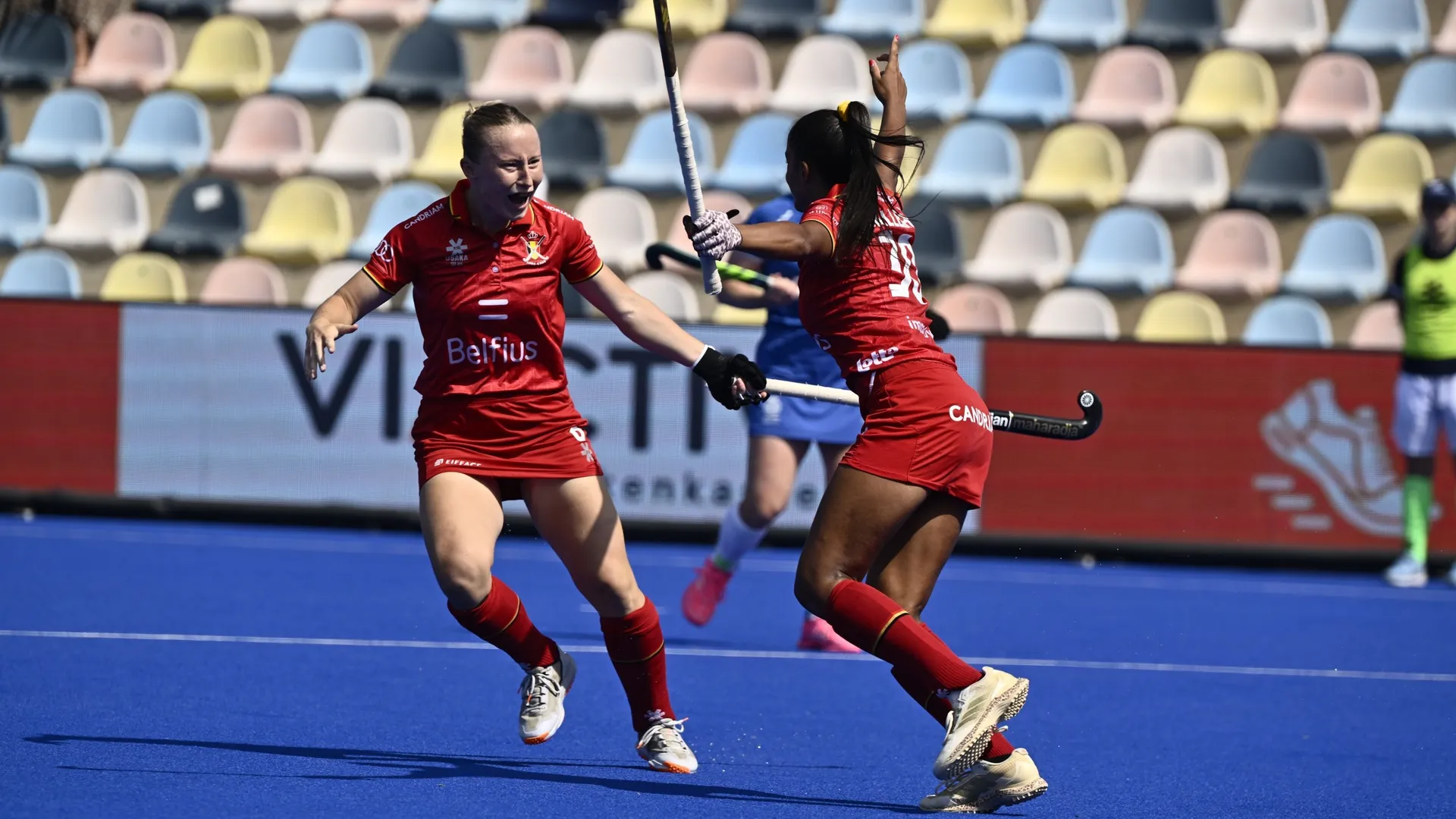Les Red Panthers ambitieuses pour l'Euro de hockey : 'On vise la ...