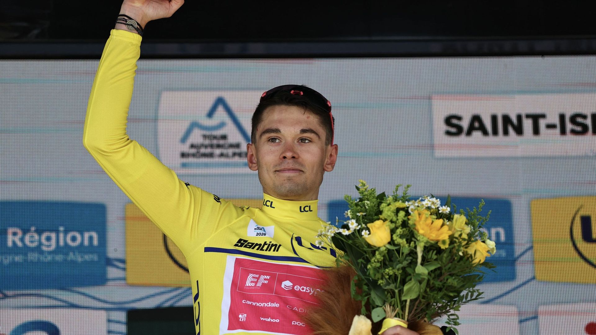 Tour Auvergne-Rhône-Alpes : Alex Baudin rafle tout, un Belge portera le maillot vert, les classements après la 1re étape