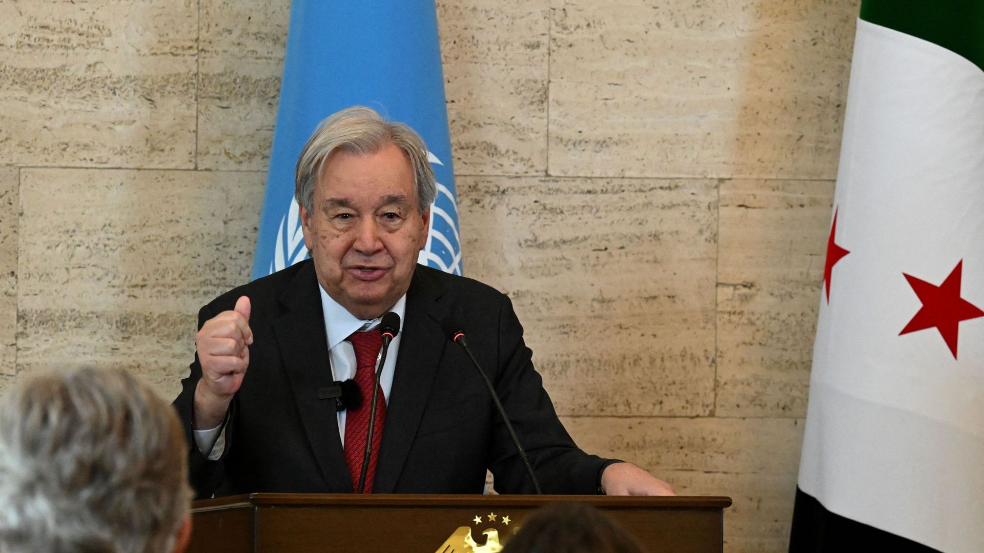Guerre au Moyen-Orient : Antonio Guterres appelle la communauté internationale à soutenir le peuple syrien