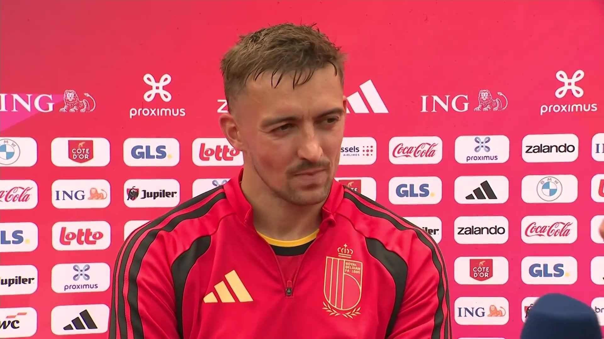 Timothy Castagne : "C’est l’une des meilleures ambiances que j’ai pu constater dans un tournoi dont j’ai fait partie"