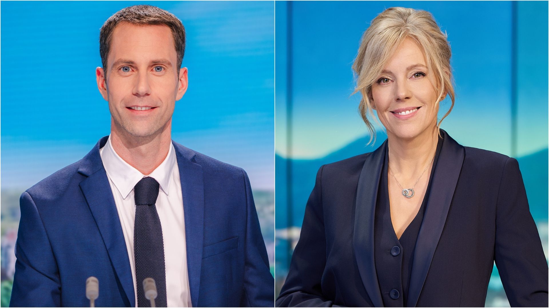 Sébastien Pierret et Nathalie Maleux formeront le duo à la présentation du JT 19h30