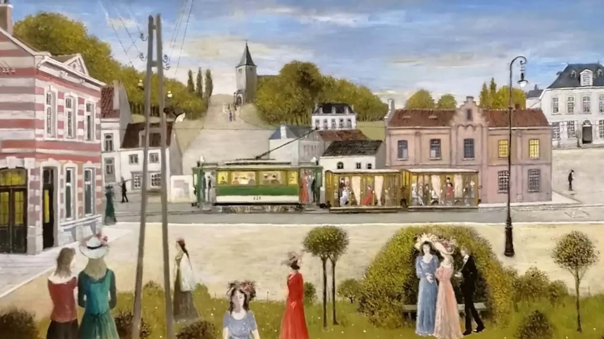 Un 'Delvaux' inédit, propriété de Watermael-Boitsfort exposé au musée