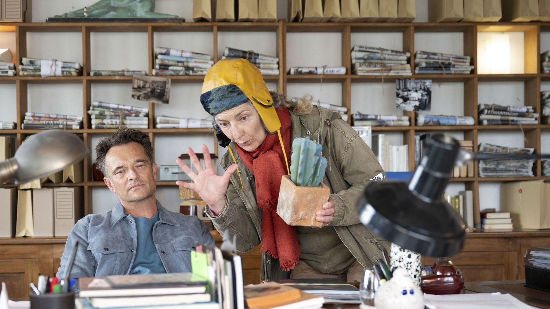 David Hallyday se glisse dans la peau d’un grand reporter aux côtés de Corinne Masiero dans "Capitaine Marleau"