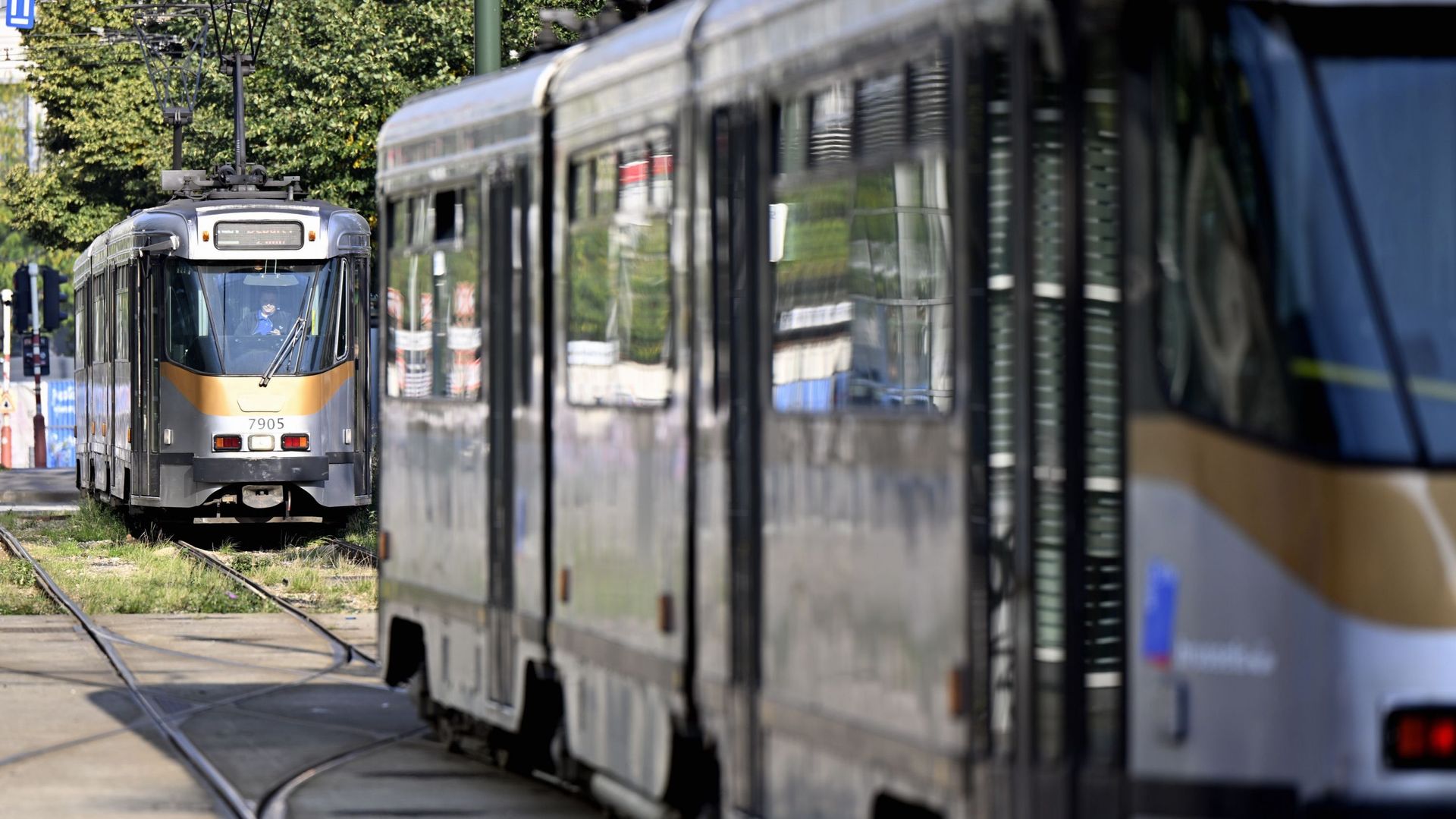 Un blessé léger dans une collision entre un tram et une voiture à Watermael-Boitsfort