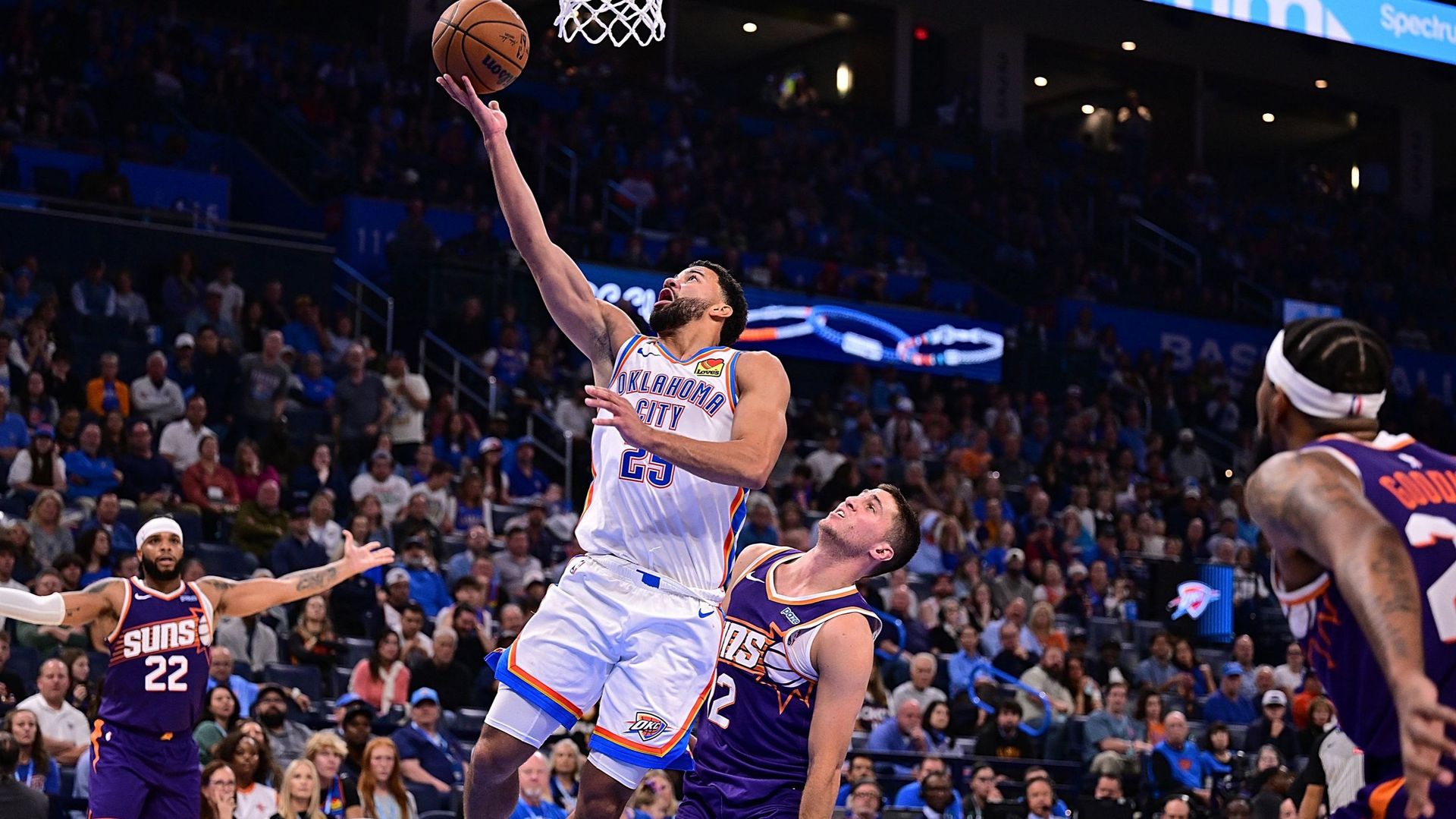 Ajay Mitchell Scores 29 Points as OKC Thunder Fall to Dallas Mavericks