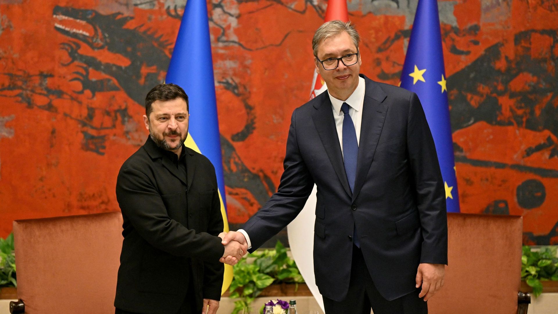 Première visite de Zelensky en Serbie, alliée traditionnelle de Moscou