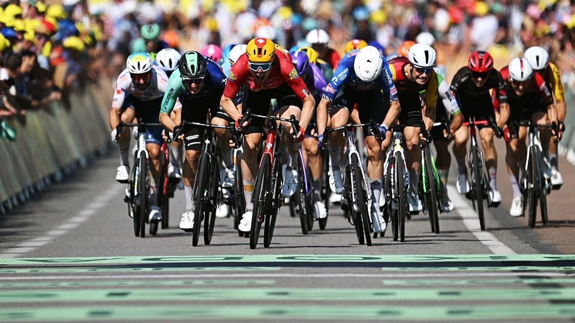 Tour de France 2026 : 27 ans après Cippolini, Waerenskjold remporte l'étape la plus rapide de l'histoire