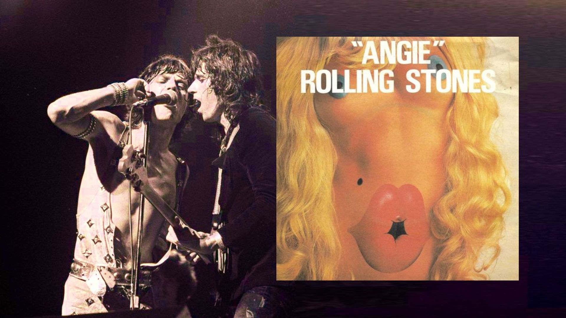 'Angie' des Rolling Stones, histoire de rupture ou amour compliqué ...