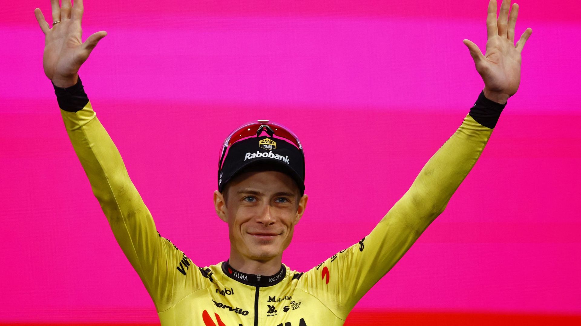 Jonas Vingegaard refuse le statut de favori avant le Giro : 'Je ne suis pas le seul' - RTBF Actus