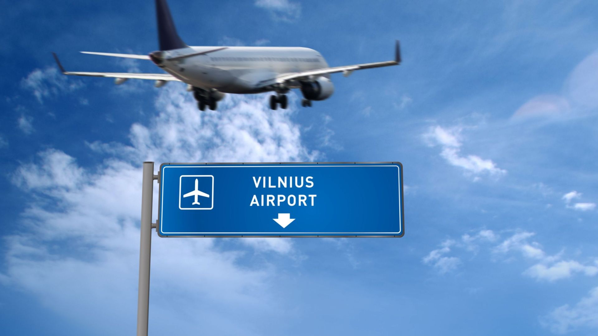 Vilnius Airport temporarily closed after drone detected from Belarus