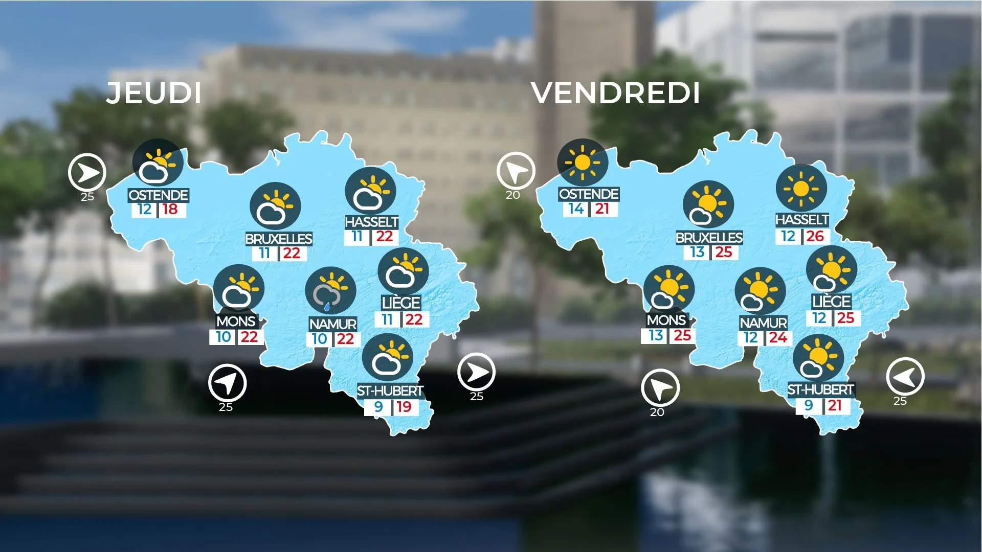 Meteo Rtl Météo en Belgique : progressivement un peu de pluie ce mardi - RTBF Actus