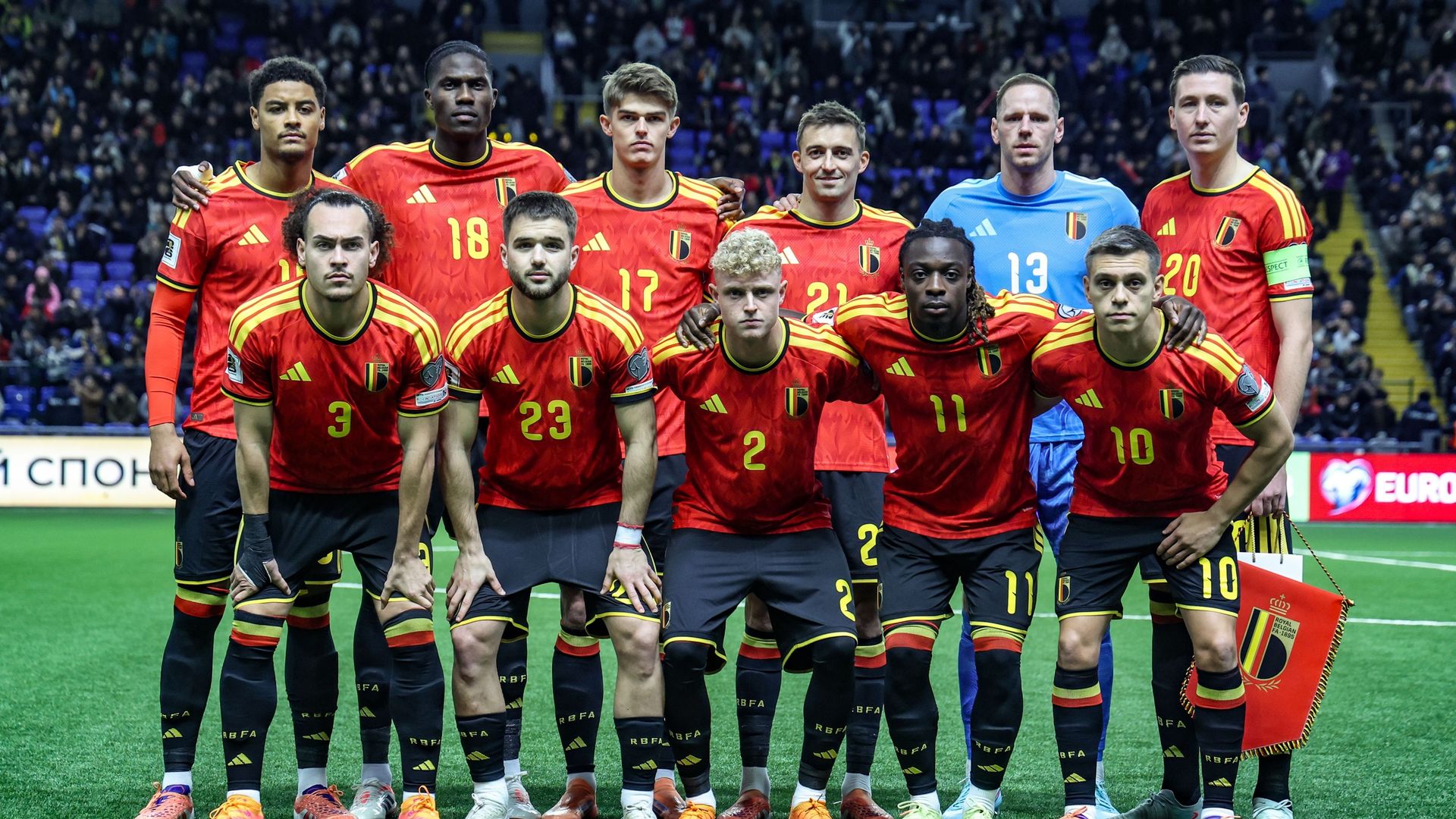 Diables Rouges : composez votre onze pour le match face les États-Unis