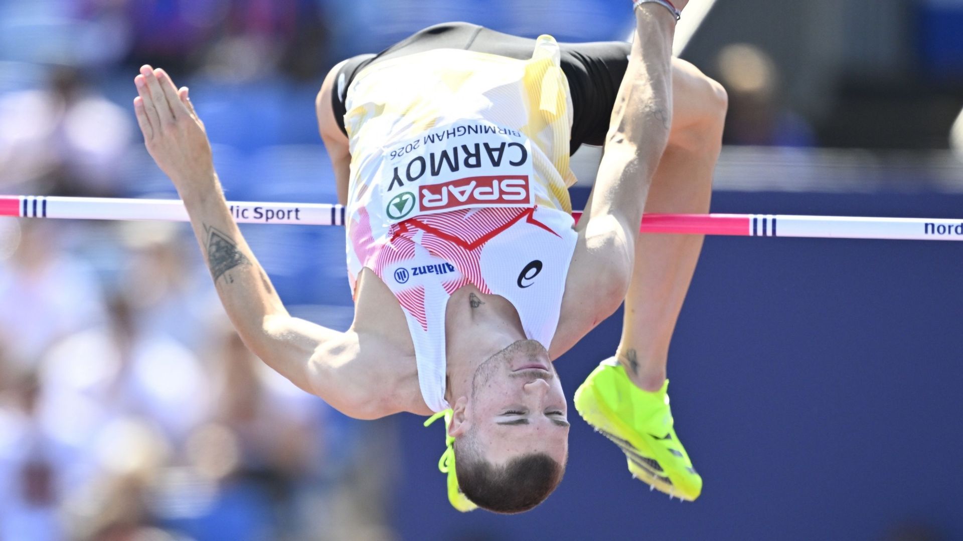 Euro d’athlétisme : une 3e finale pour Carmoy à la hauteur, Watrin en demies du 400m haies - RTBF Actus