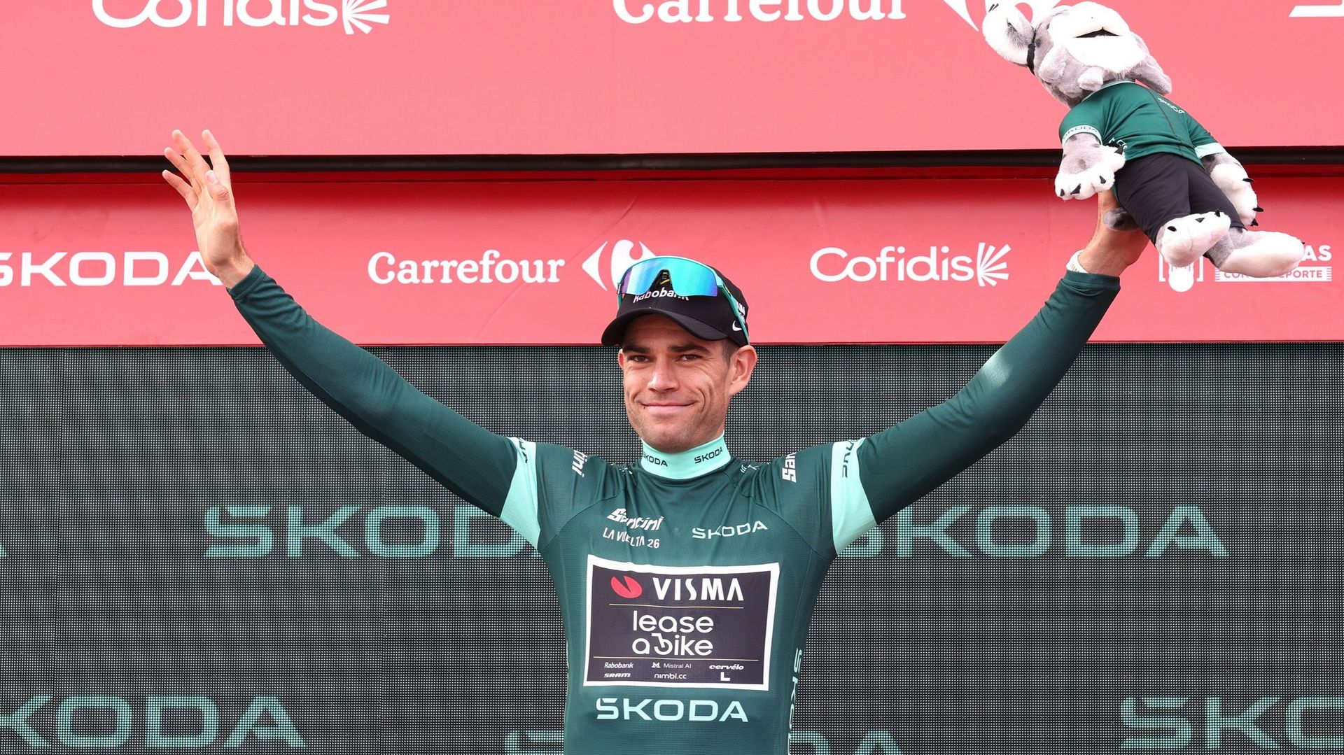 Vuelta : nouveau leader du maillot vert, Wout van Aert est "prêt à tout essayer" pour le défendre