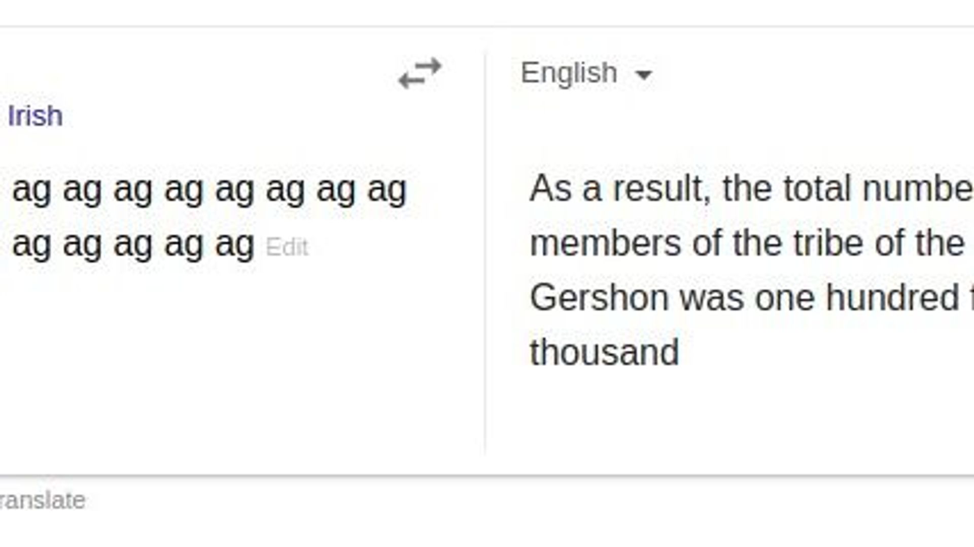 Quand Google Traduction annonce la fin des temps - RTBF Actus