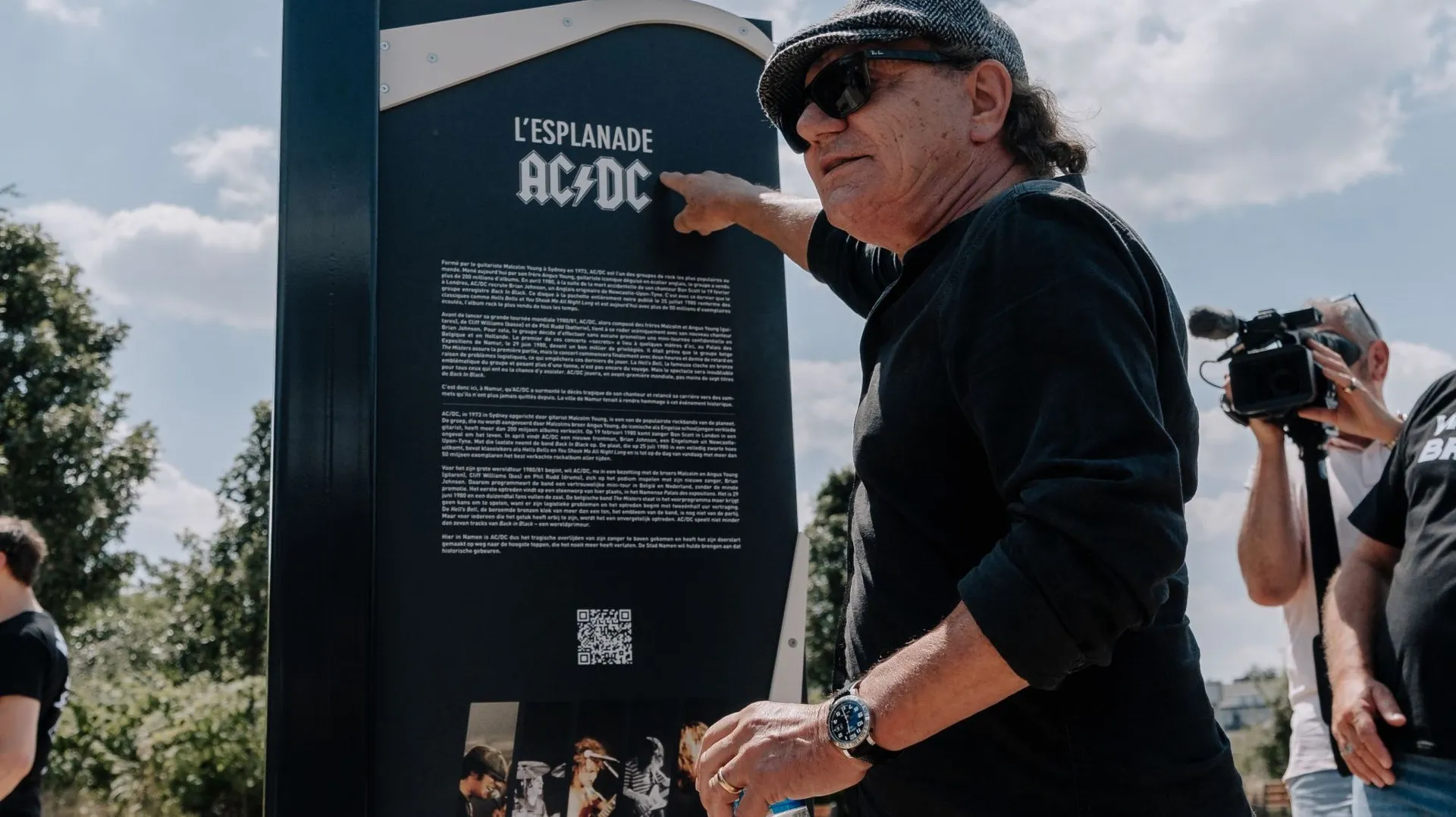 AC/DC – Brian Johnson se déplace à Namur pour découvrir sa statue ...