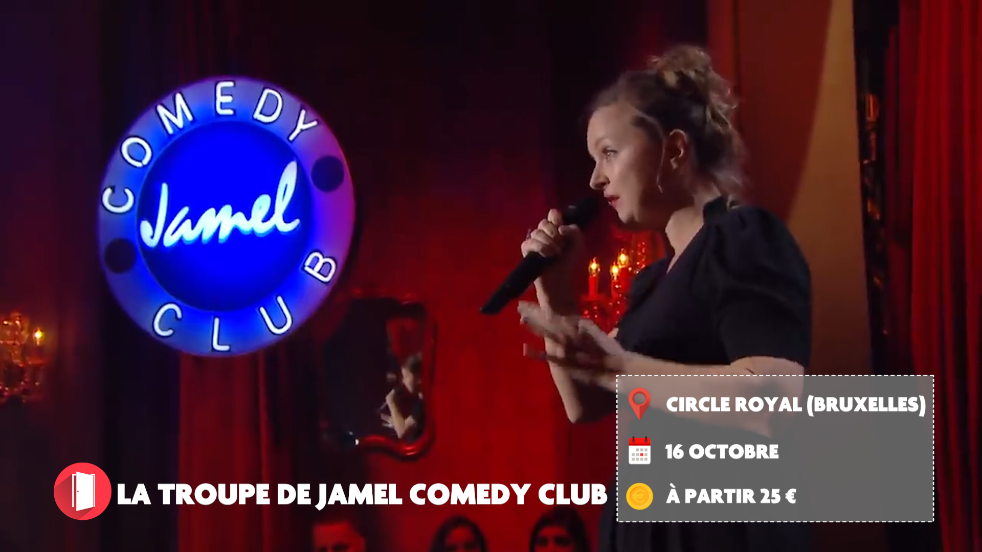 Le Jamel comedy club en Belgique - RTBF Actus