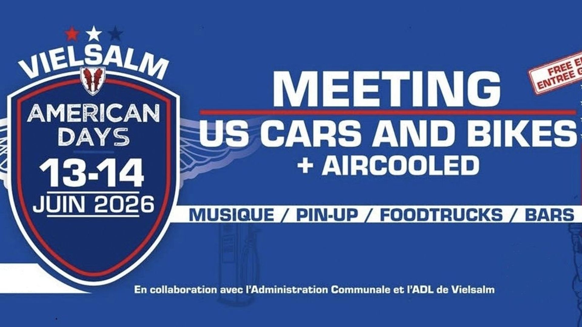 Gagnez un pack VIP pour les American Days à Vielsalm