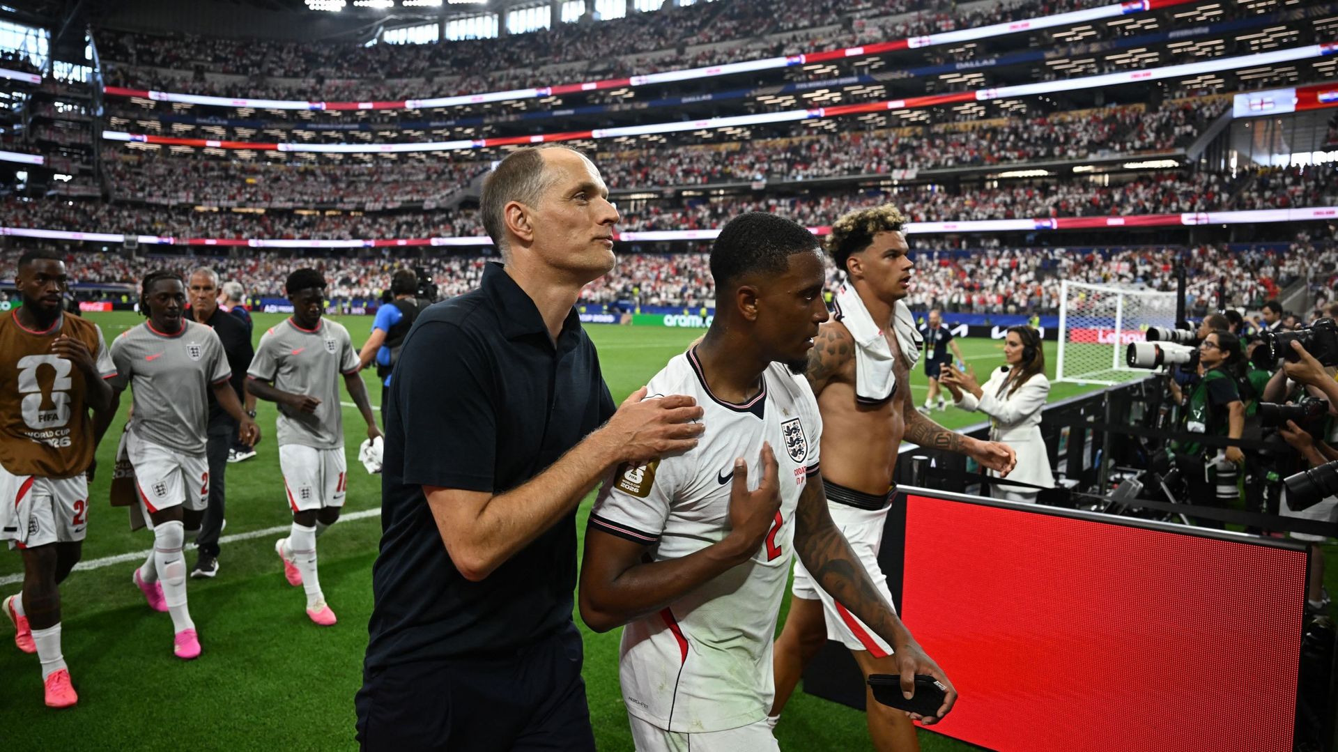 Coupe du monde 2026 - Thomas Tuchel satisfait après la victoire de l'Angleterre contre la Croatie : "J'ai adoré la réaction"