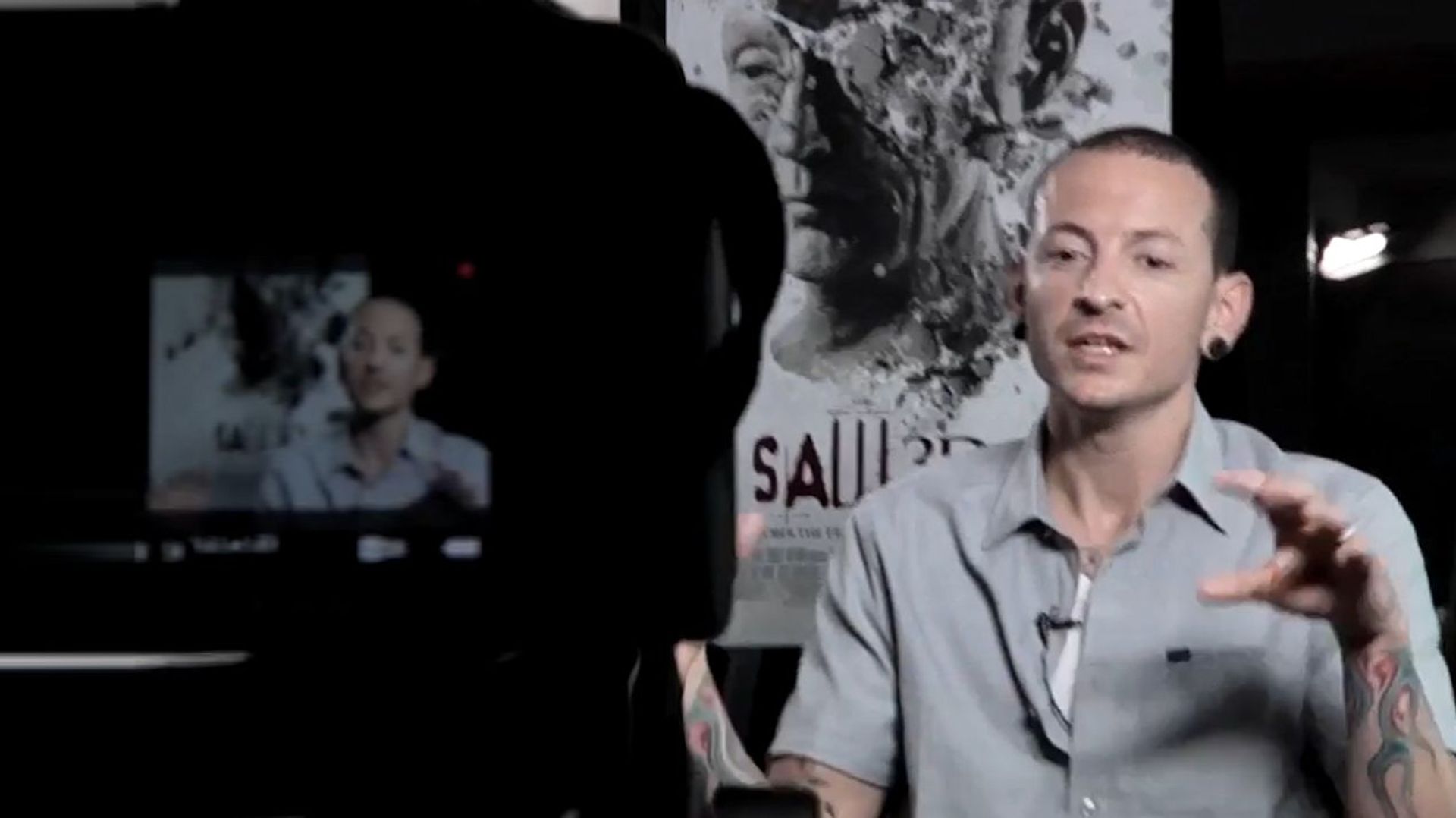 Passage éclair du chanteur de Linkin Park au cinéma, Chester Bennington pris au piège de Jigsaw