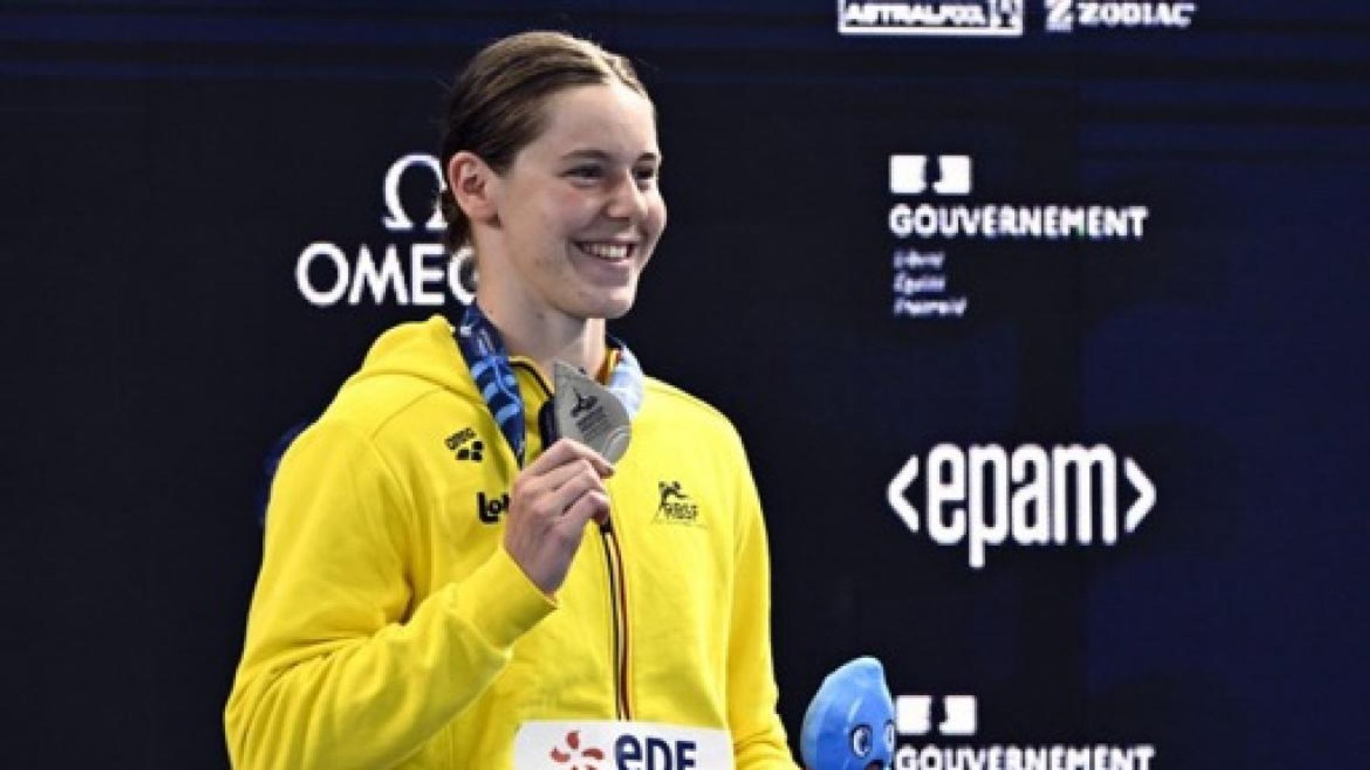 Euro de natation : médaille d’argent pour Roos Vanotterdijk au 50 m papillon : "Tout s’est bien enchaîné"