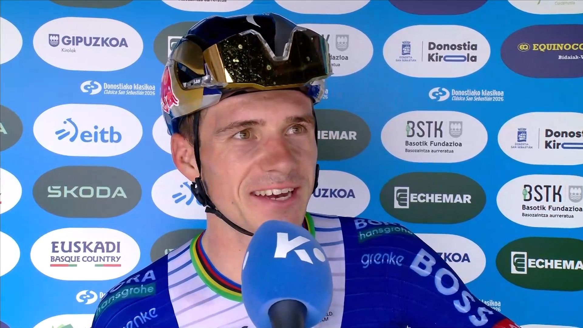 Remco Evenepoel en veut plus après son quatrième sacre sur la Clasica San Sebastian : "Essayer d’être champion du monde"