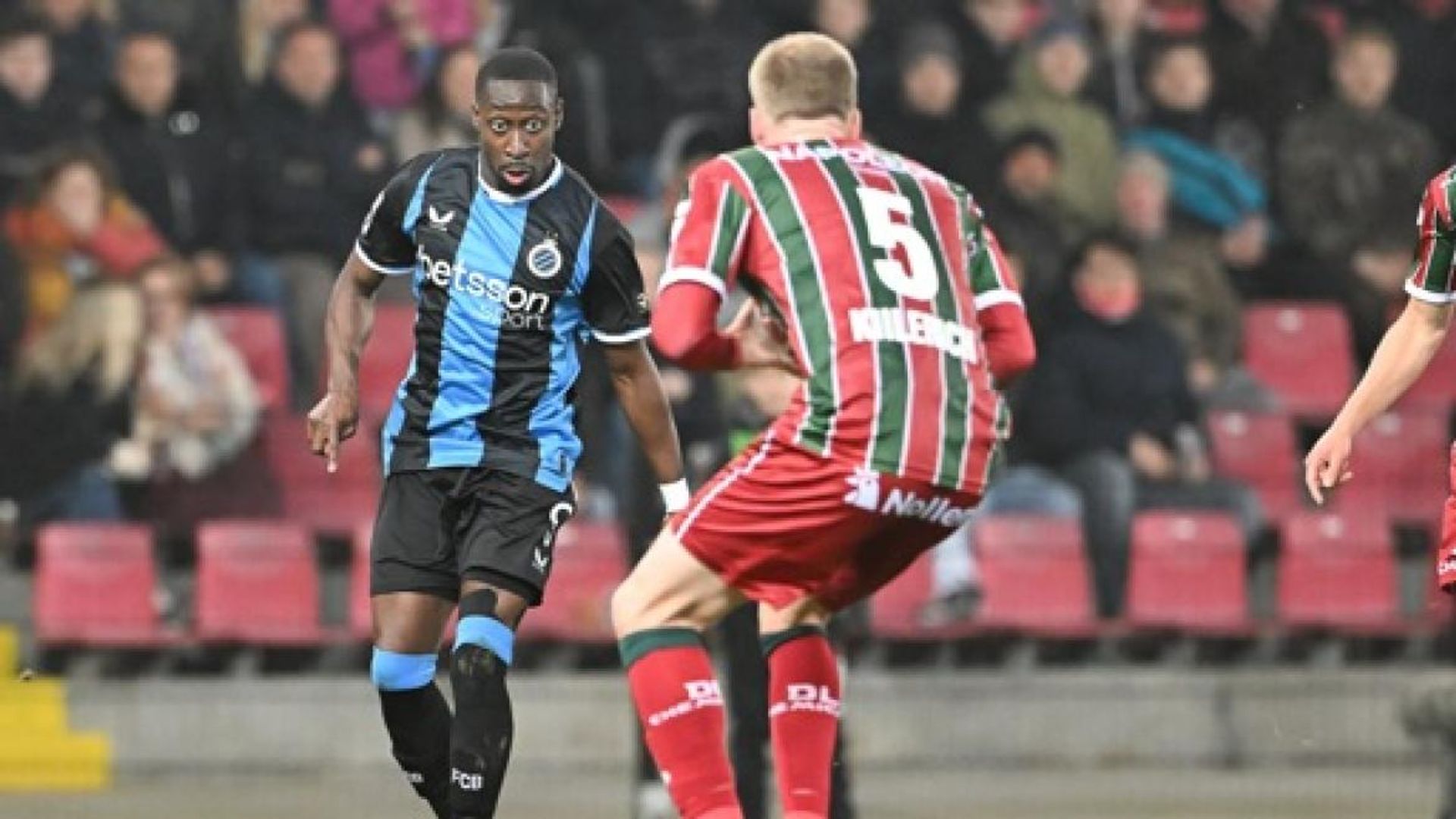 Club de Bruges beats Zulte Waregem to go top of standings