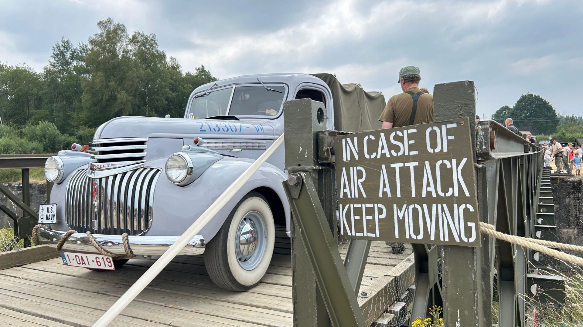 Un camp militaire de la seconde guerre mondiale reconstitué à Tancrémont