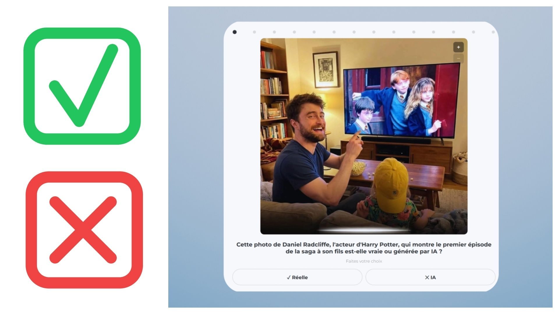 IA ou pas IA ? Testez vos capacités à reconnaître les faux sons, photos et vidéos (quiz interactif)