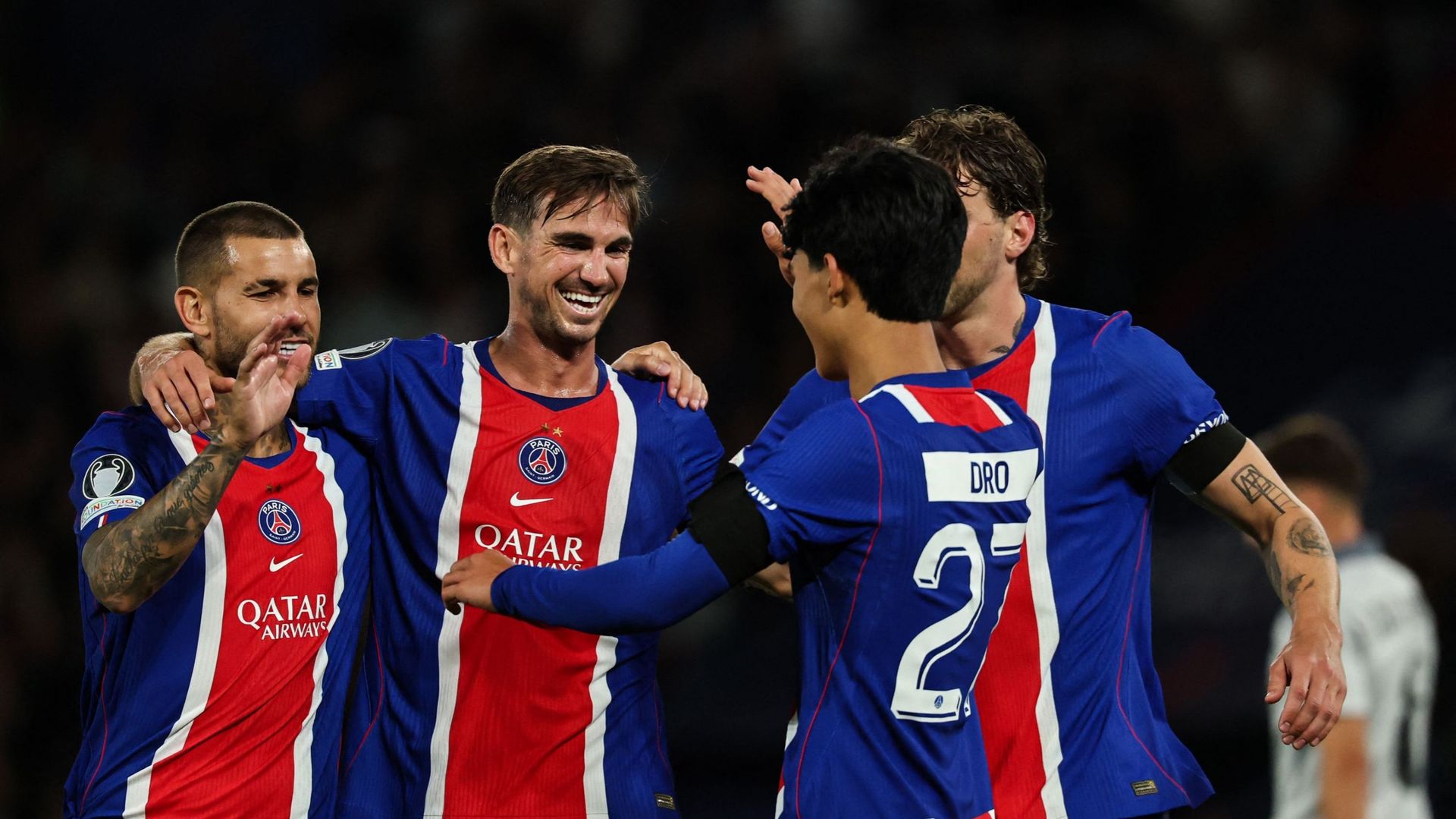 Le PSG, le Barça et le Bayern déjà aux avant-postes, Côme surprend, le FC Bruges cale : le classement après la première journée de C1