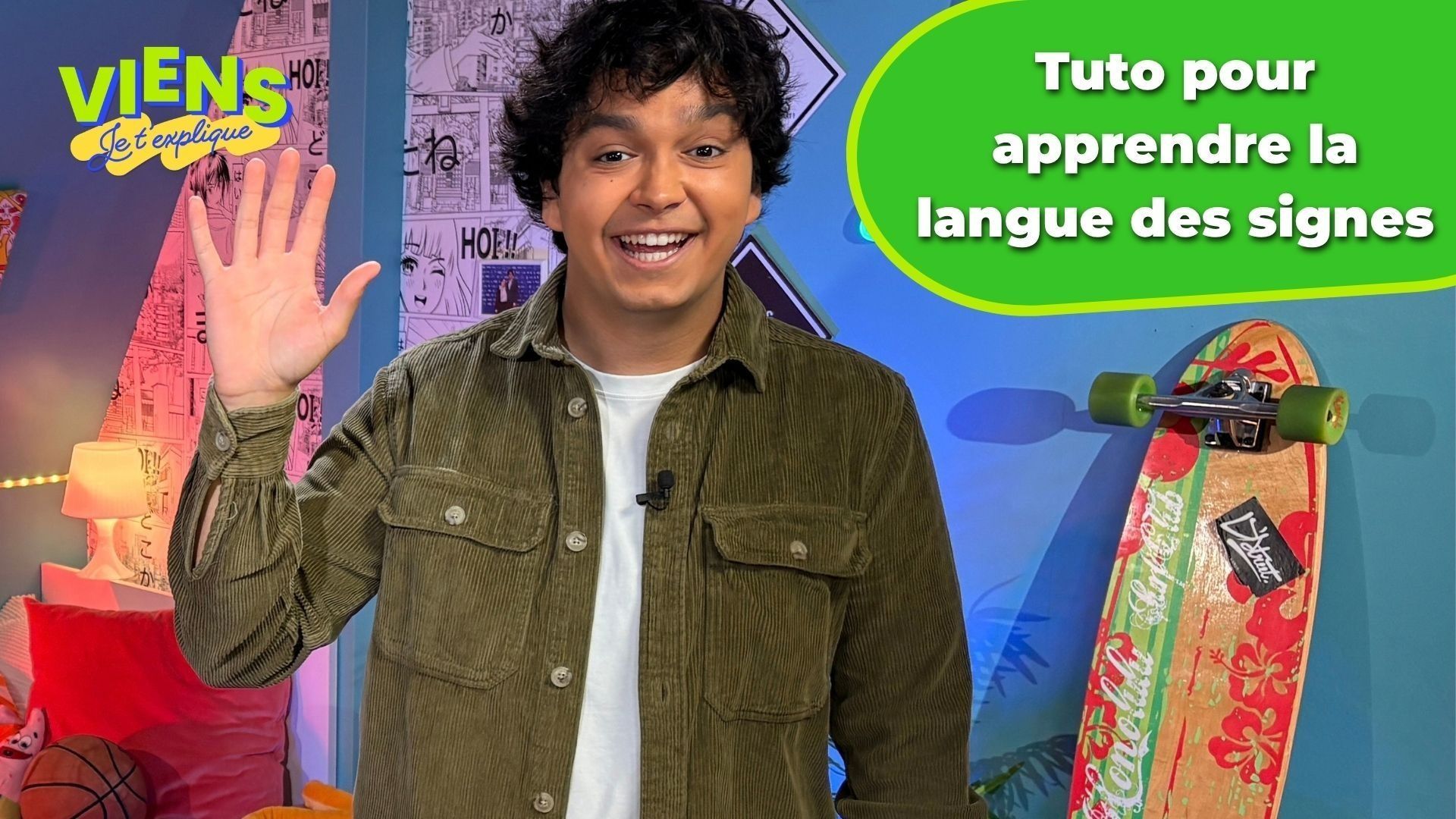 Langue des signes : on s'initie dans Viens, je t'explique et son quiz