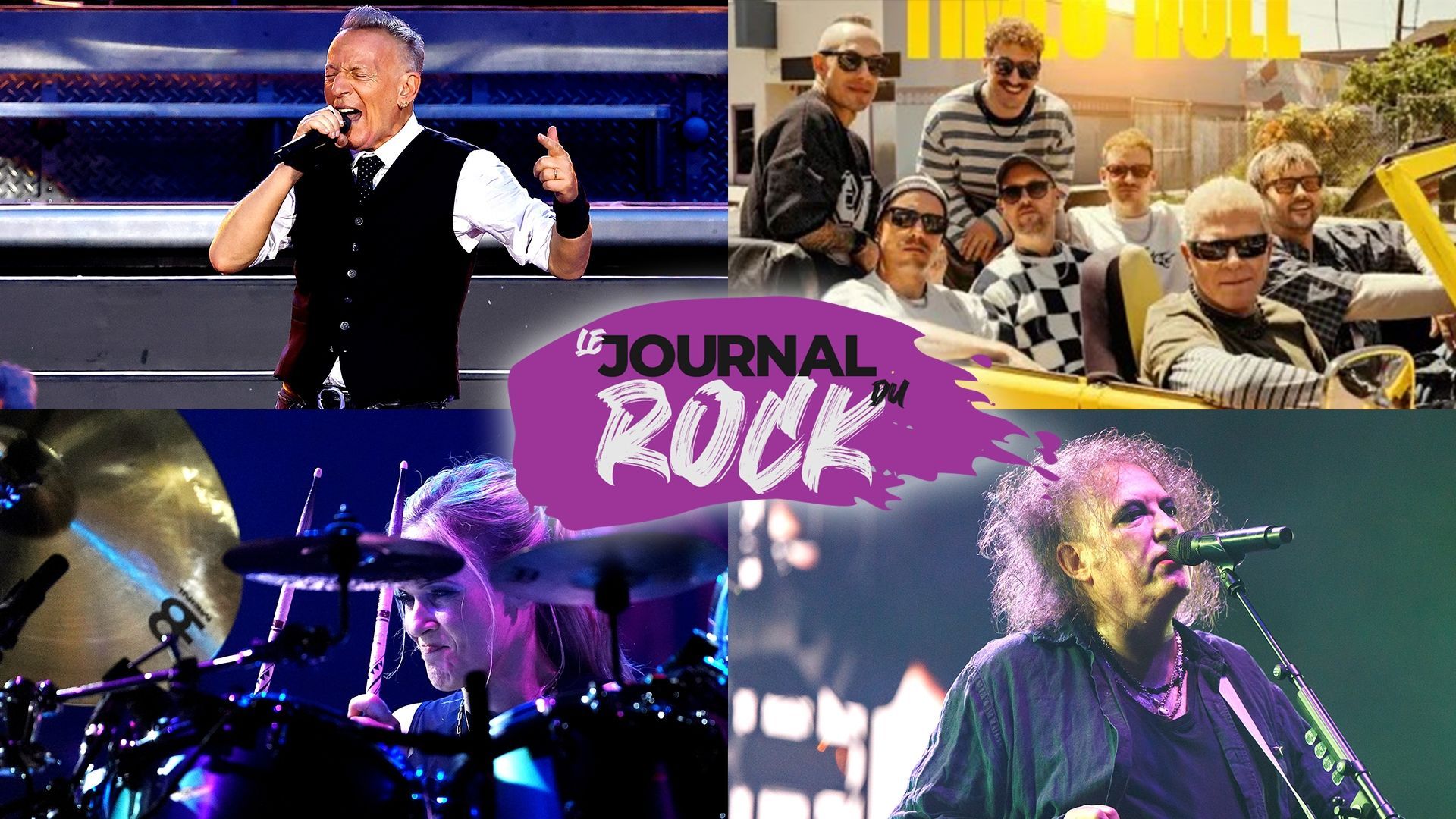 Springsteen, Rush, The Cure, Jack White et The Offspring : les 5 moments forts de la semaine rock