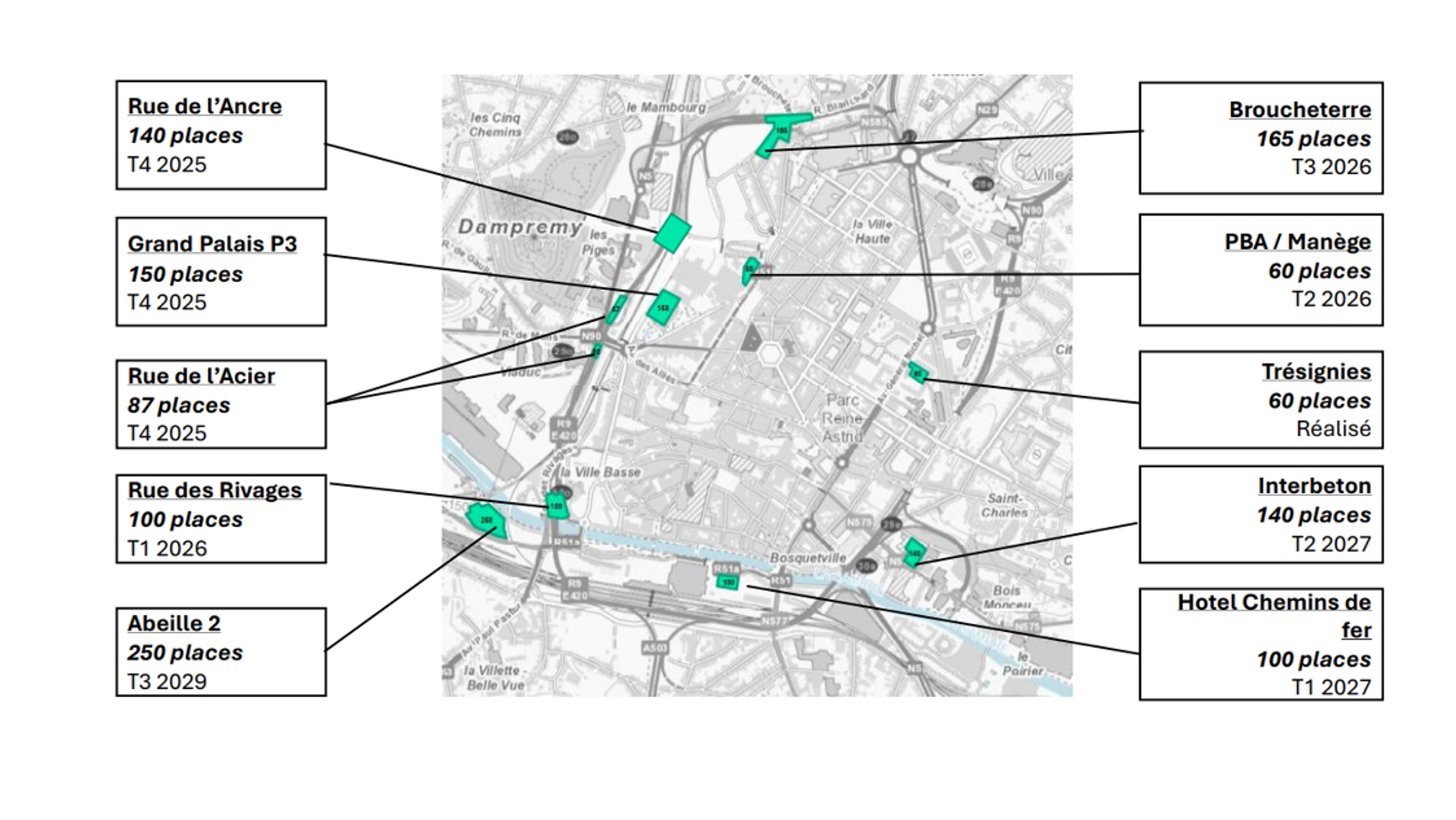 Bientôt 140 nouvelles places près du Grand Palais : Charleroi poursuit ...