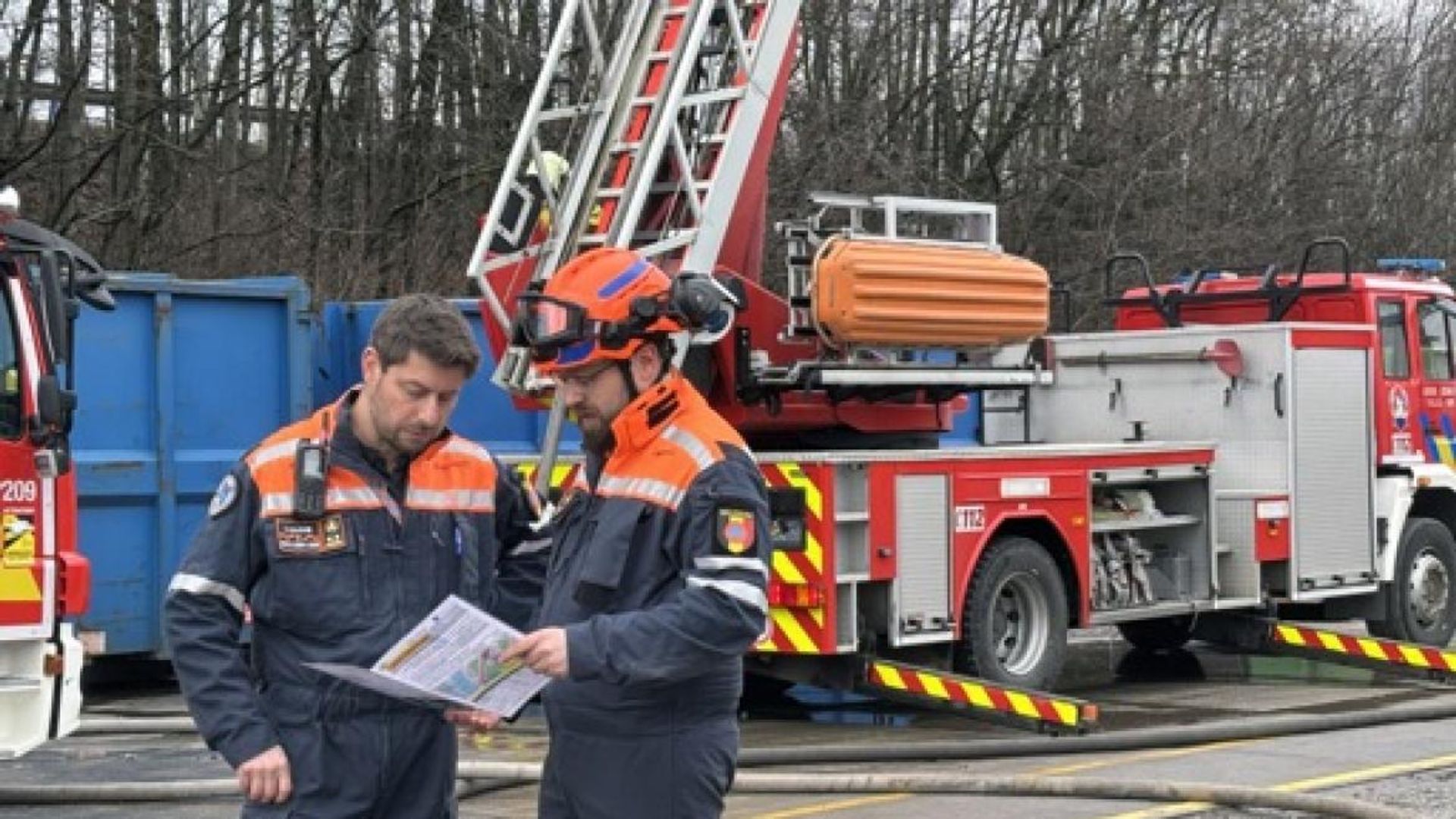 Seraing : incendie industriel chez le gestionnaire de déchets Renewi