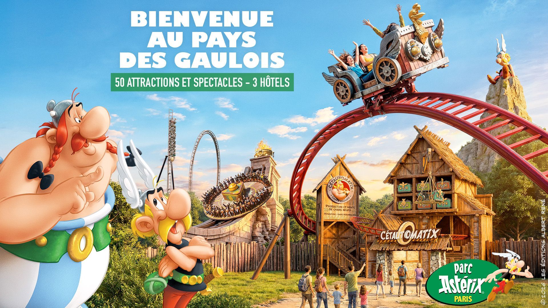 Concours : VivaCité vous offre des entrées pour le Parc Astérix