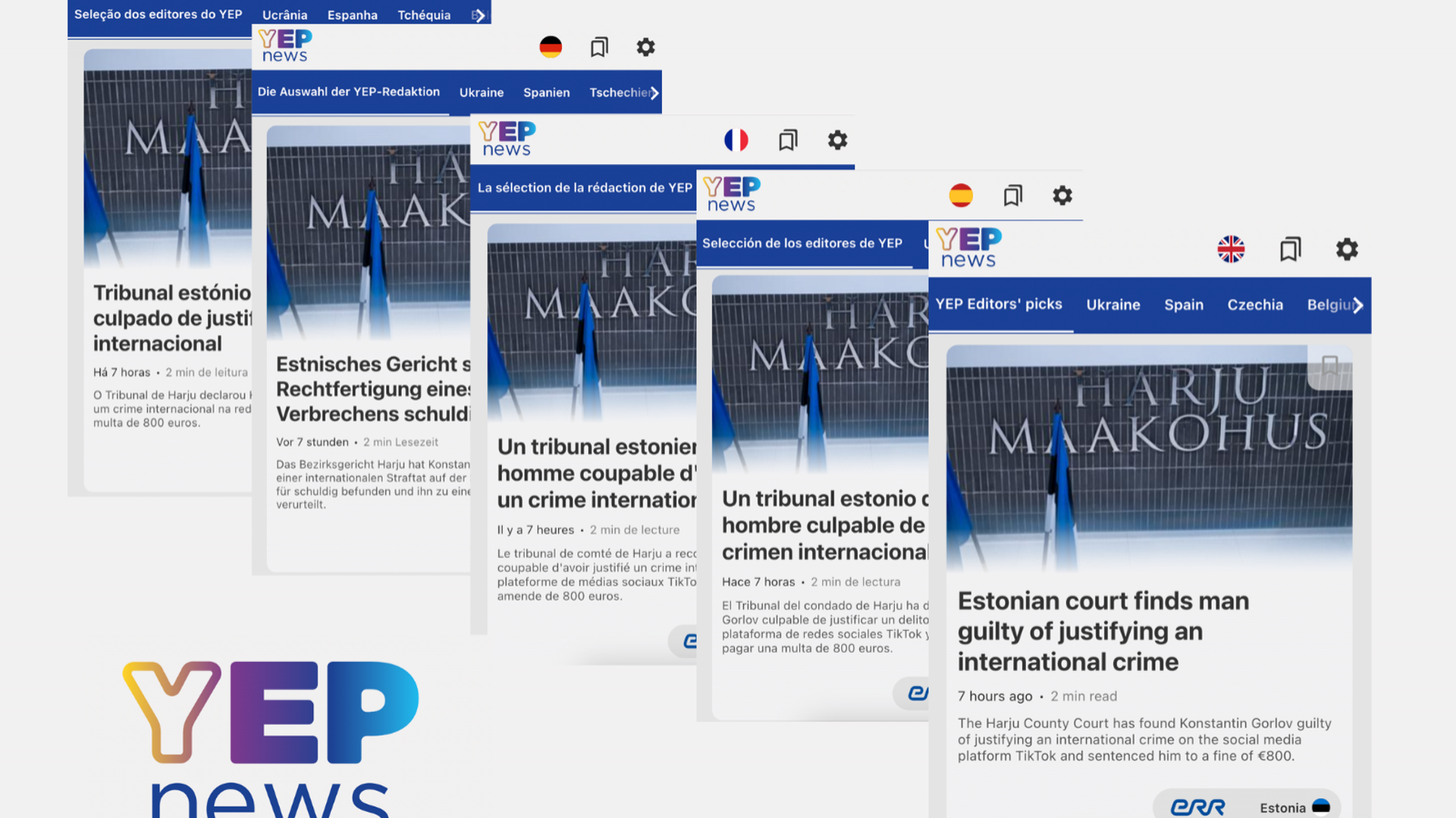 Yep Multi Service YEP News : le nouveau site d’informations des médias européens de ...