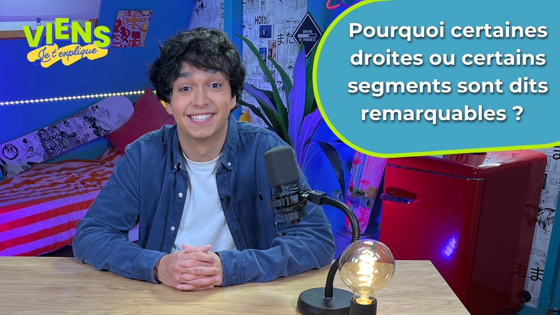 Pourquoi certaines droites et certains segments sont dits remarquables ? Réponse dans Viens, je t'explique