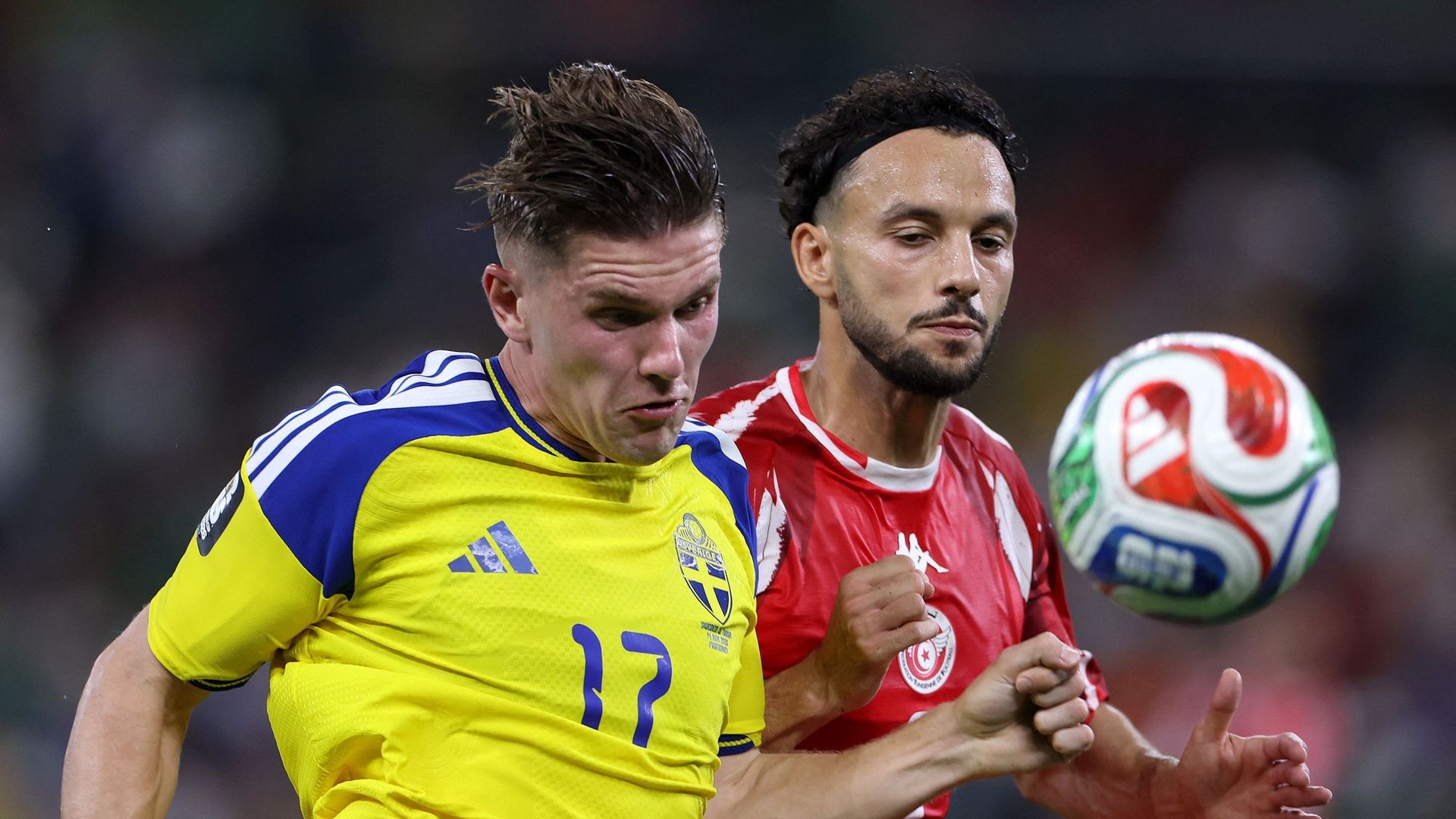 Coupe du monde 2026 : la Suède profite des cadeaux tunisiens et s’offre un festival de buts