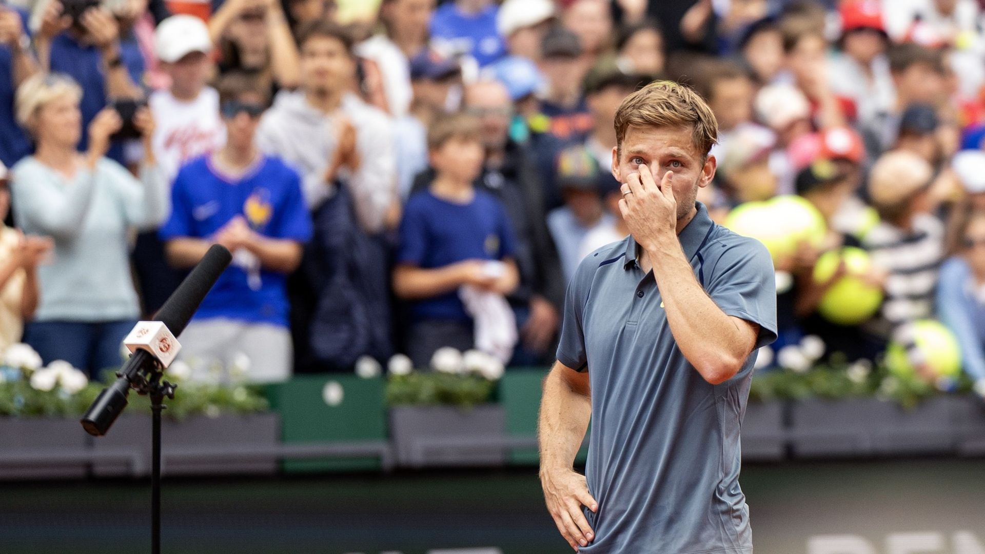 David Goffin après son dernier match à Roland-Garros : "Ce sont des moments que je n’oublierai jamais"