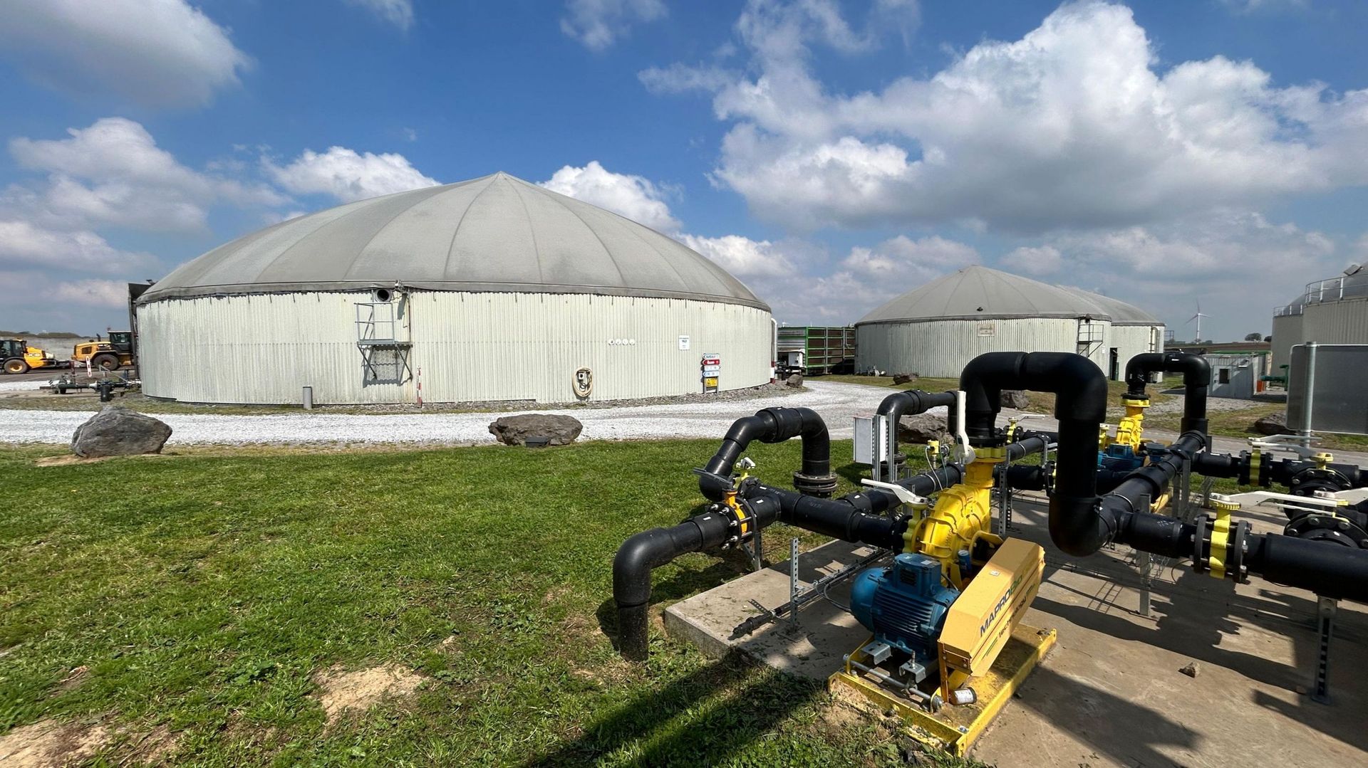 En Hesbaye, la société Biogaz du Haut-Geer transforme les déchets agricoles en énergie