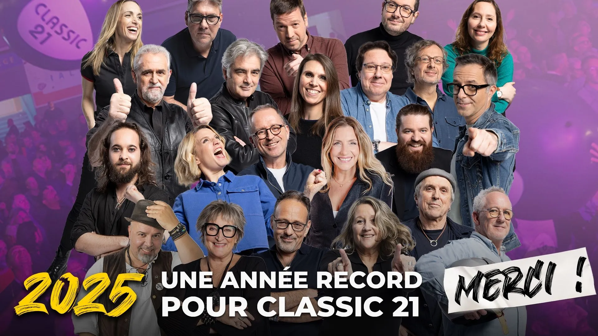 Rtbf Image 2025 : une année record pour l’équipe RTBF Classic 21, merci à vous ...