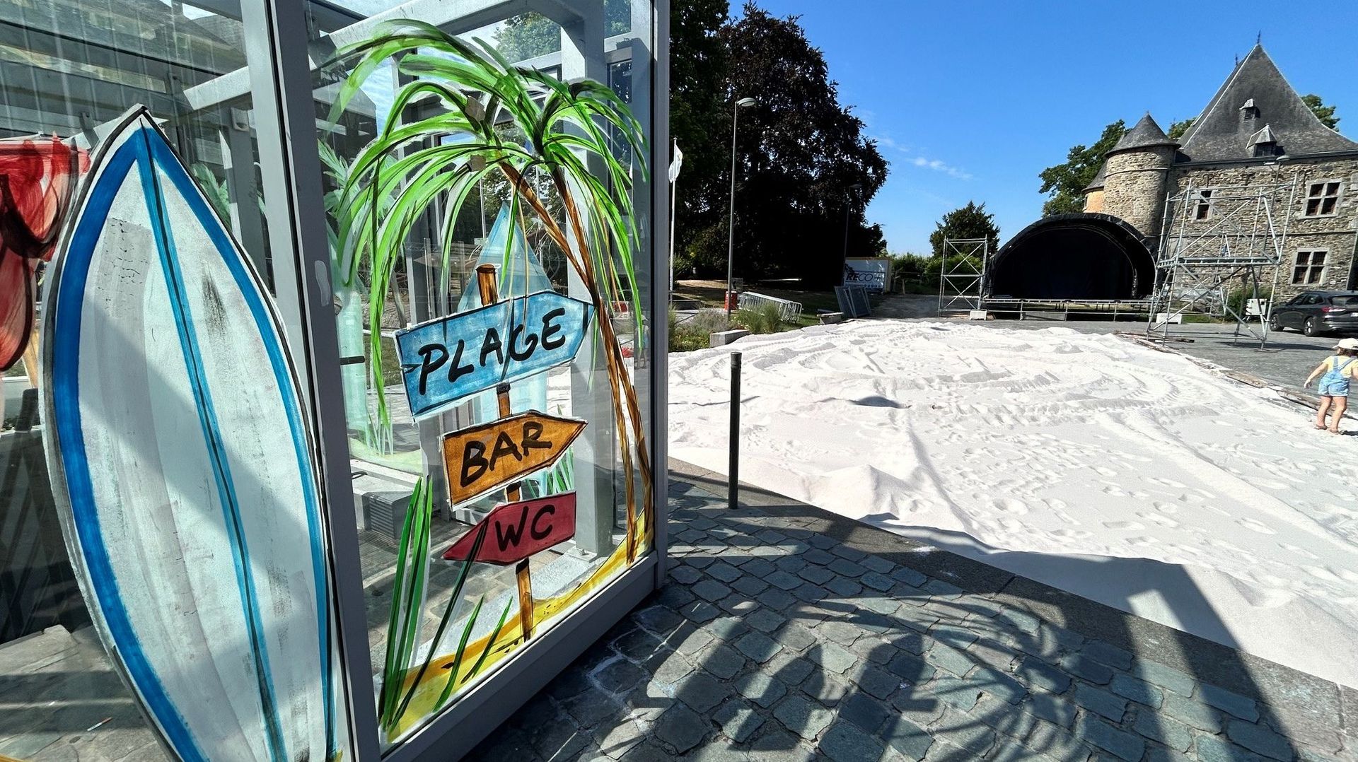 Avec Gembloux-Plage, la cité aux trois clefs prend ses quartiers d’été jusqu’au 26 juillet