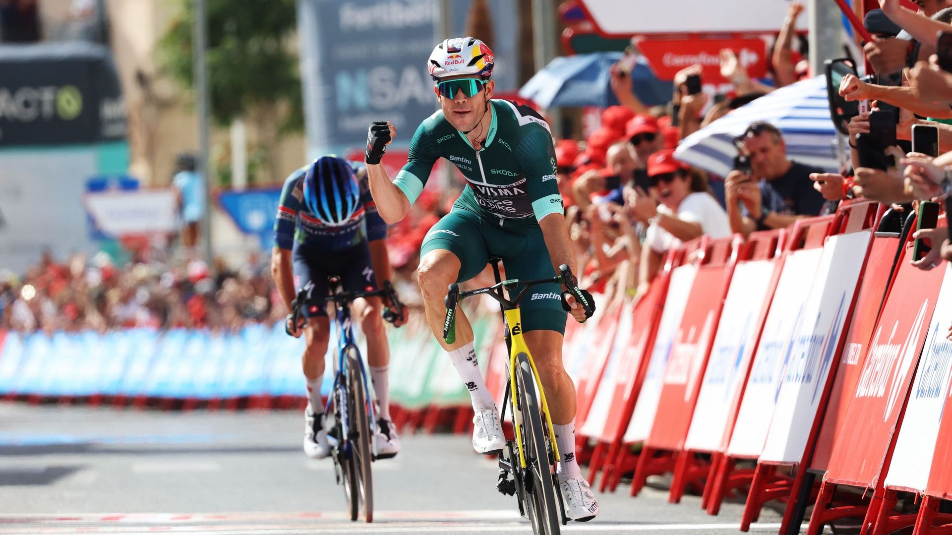 Vuelta 2026 : Wout van Aert tient enfin sa victoire, le Belge réussit un superbe numéro sur la 13e étape